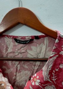 Beautiful Floral Print short Kurta