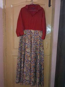 Red Casual dress