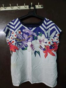 Stylish Floral Print Top