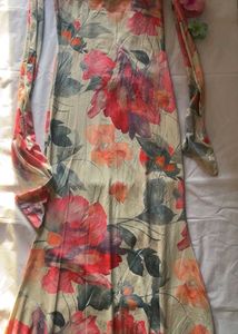 Floral Print Maxi Dress