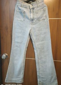 Light Wash Flare Jeans