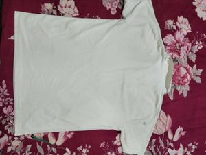 Combo Men's Printed Long Sleeve Shirt and white T-