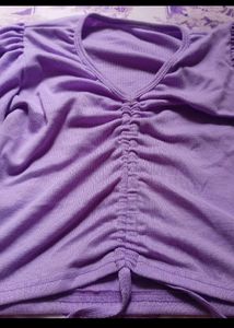 Lavender Colour Top