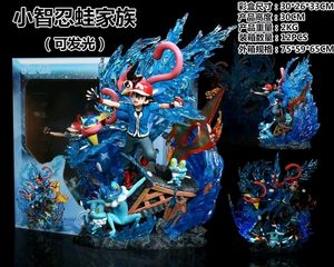 Pokemon Ash Ketchum Greninja Figure- Action Figure