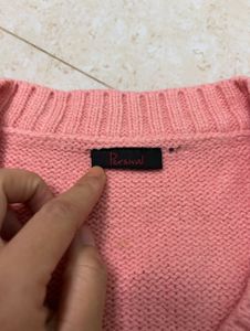 Pink Knitted Vest 🎀