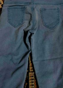 Light Blue Cargo Pants