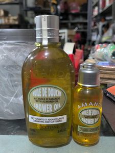 L'Occitane oil shower gel 250ml + 75ml