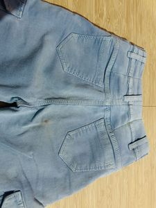 Light Blue Cargo Jeans