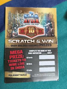 10th edition wwe trading cards , total 69 card