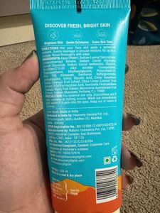 pilgrim vitamin C brightening gel face wash