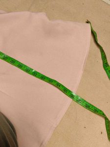 Light Pink A-Line Midi Dress