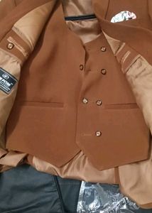 Men's Brown Suit Jacket