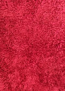 Plush Red Rug
