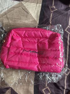 MAC Pink Puffy Pouch