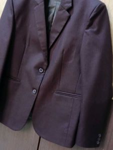 unisex Maroon Blazer