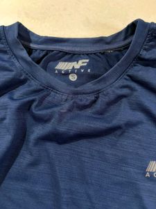 blue active wear tshirt