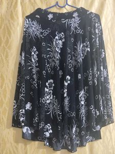 Chic Floral Print skirt