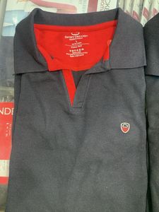 Combo Polo T-Shirts Navy, Black Size L