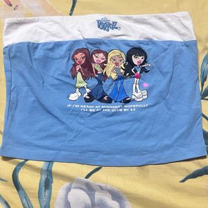 Y2K Bratz Graphic Tube Top