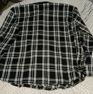 men  oversized black shirt