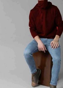 Maroon Turtle Neck Everyday