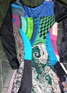 Boho Patchwork Dress
