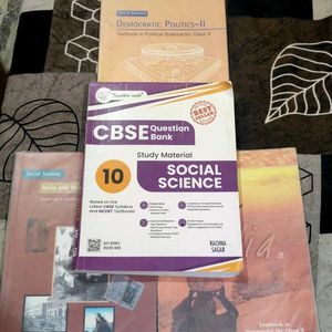 CBSE Social Science Combo - question bank + Ncert