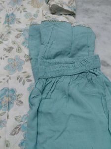 Floral Print Kurta Set