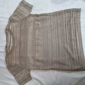 Stylish Striped Knit Top