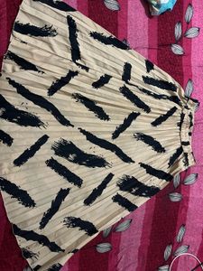 Printed Skirt Comfortable Casual Wear
