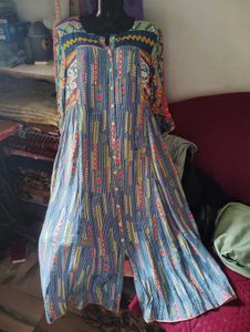 Stylish Printed Maxi Kurta for Women