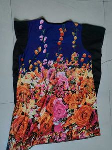 Floral Print Casual Top