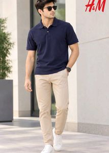 Classic Navy Polo Tshirt for Men