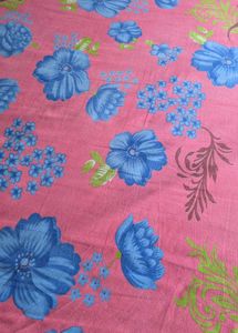 Floral Pink Bed Sheet