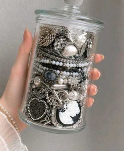 Pintresty White Black Mystery Jar