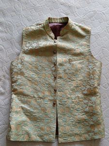 Men's Brocade Nehru Jacket