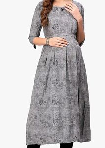 Rayon Aline Maternity Kurta