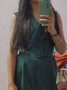 Green Jumpsuits For Ladies
