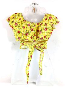 Yellow Floral Top (Women)