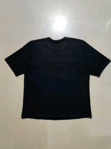 Reebok Classic Embroidery Black Tshirt