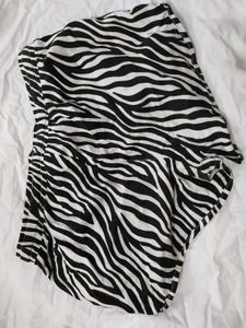 Women's Zebra Print Shorts