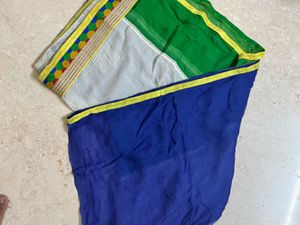 Three shade navratri dupatta