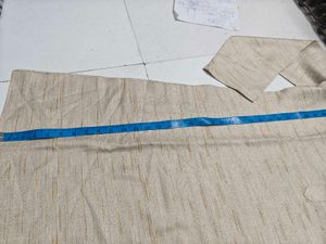 Men's Beige Textured Kurta
