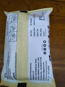 3 Mocco Wet Wipes - Lemon, Orange, Aqua