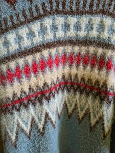 Cozy Fair Isle Knit Sweater