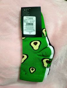 Cute Avocado Print Socks - Pack of 3
