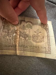 Old Nepal 10 Rupees Banknote  | Collectible