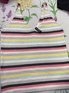 Striped Knit Camisole Top