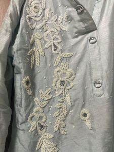 Elegant Embroidered Kurta