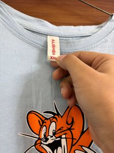 Cute tom and Jerry Graphic T-Shirt